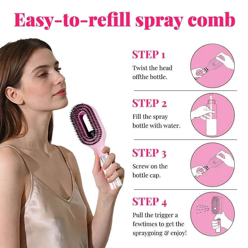 2-in-1 Spray Bottle Comb