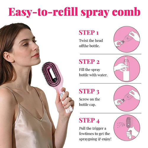 2-in-1 Spray Bottle Comb