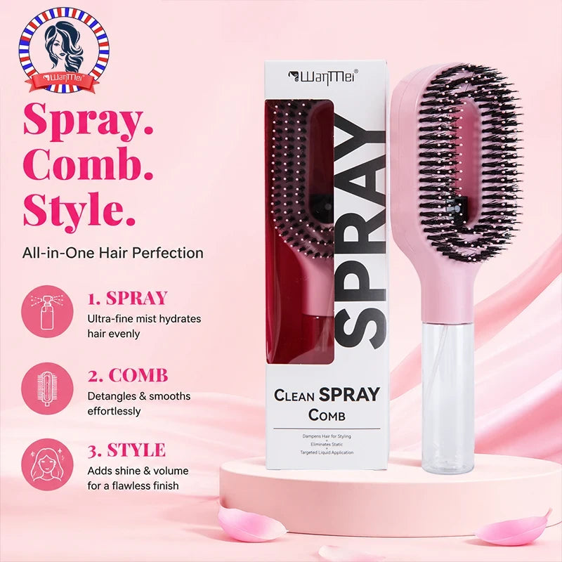 2-in-1 Spray Bottle Comb
